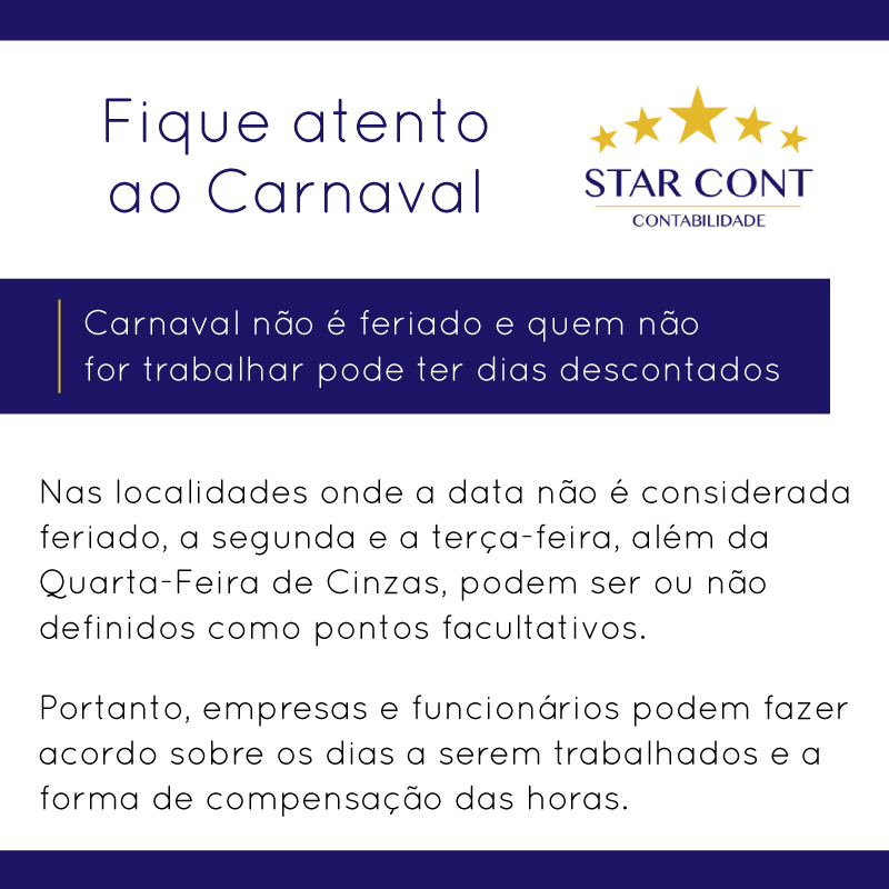 carnaval aviso