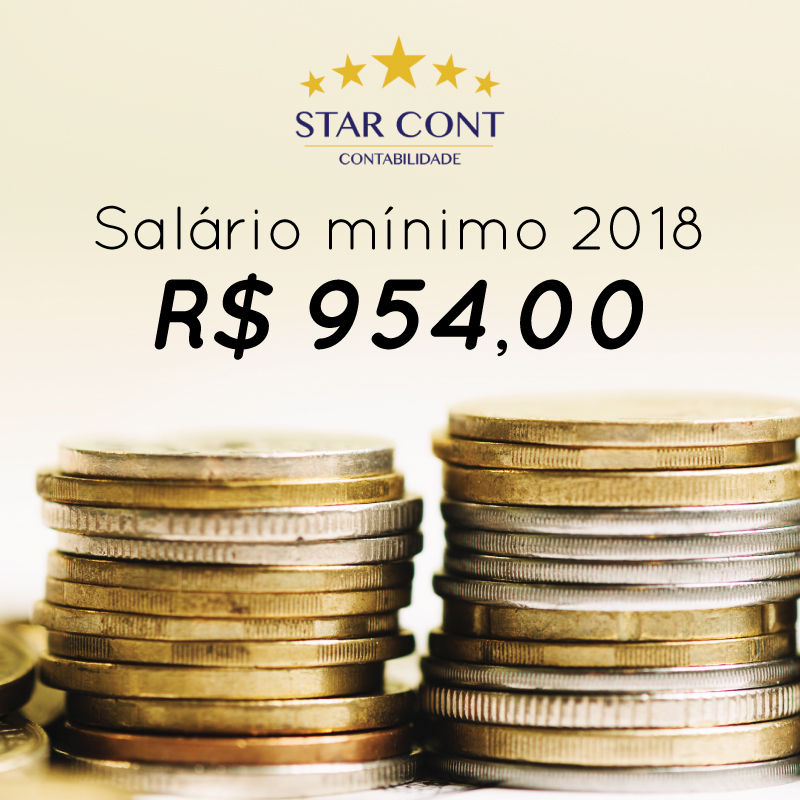 salario minimo 2018